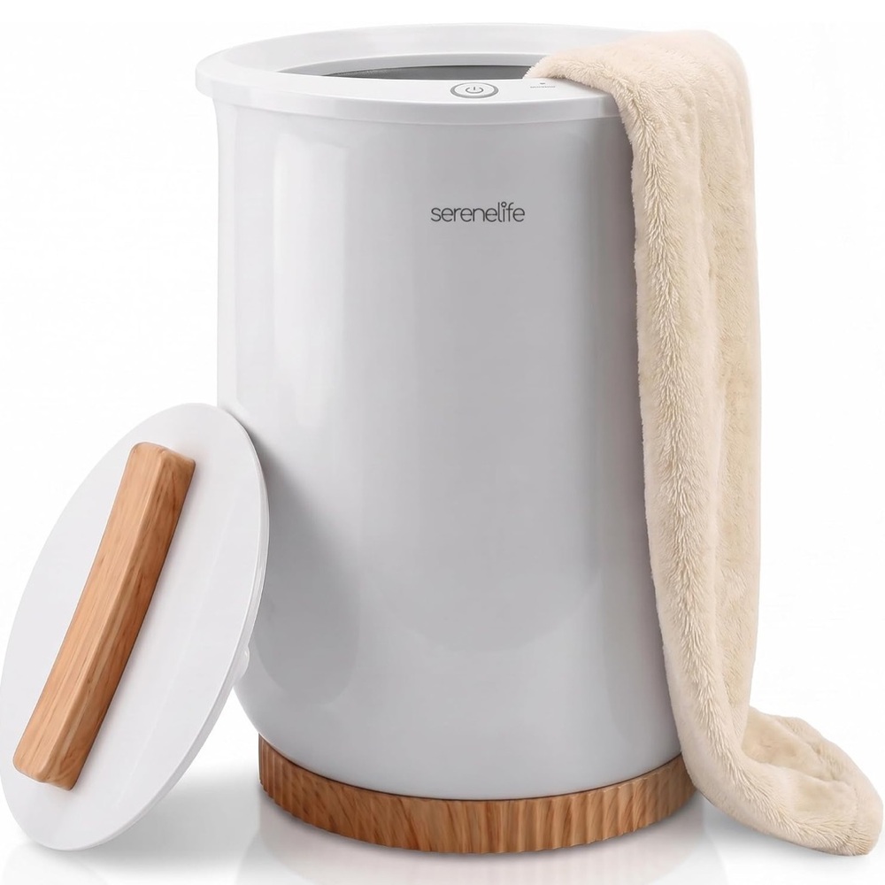 SereneLife Electric Towel Warmer Blanket Warmer Single Touch Spa Insulated